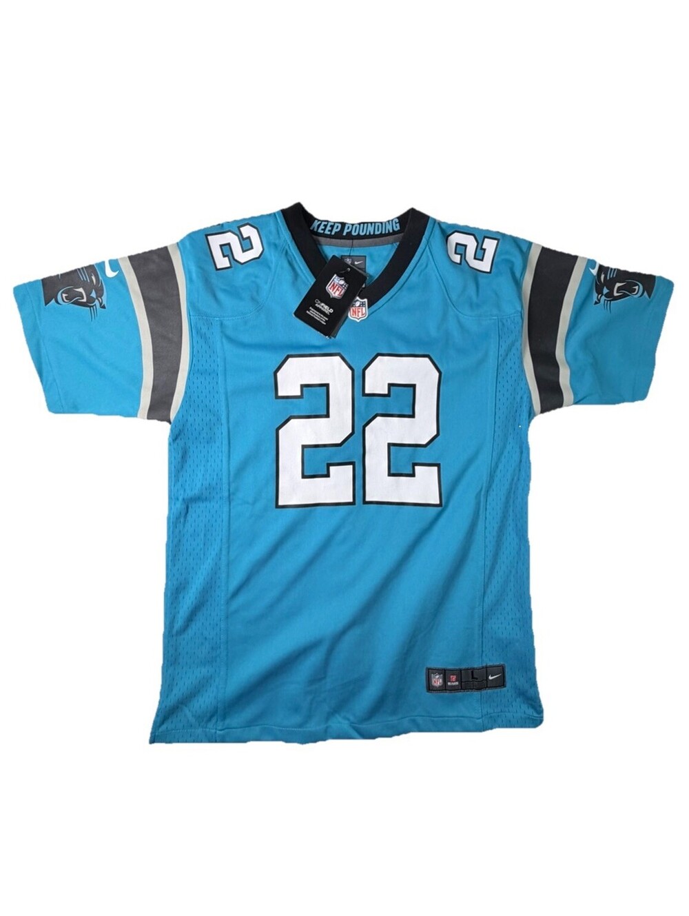 Christian McCaffrey #22 Carolina Panthers NWT RARE Nike On Field Jersey